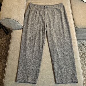 Liz Claiborne Gray White Casual Work Career Office Dress Pants Trousers 3X